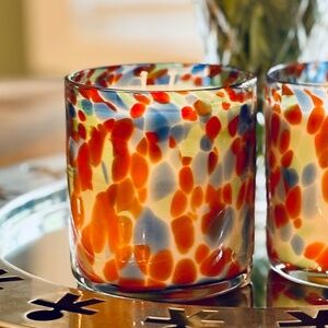 The Ultimate Luxury Scented candle in a Unique Handblown Vessel!